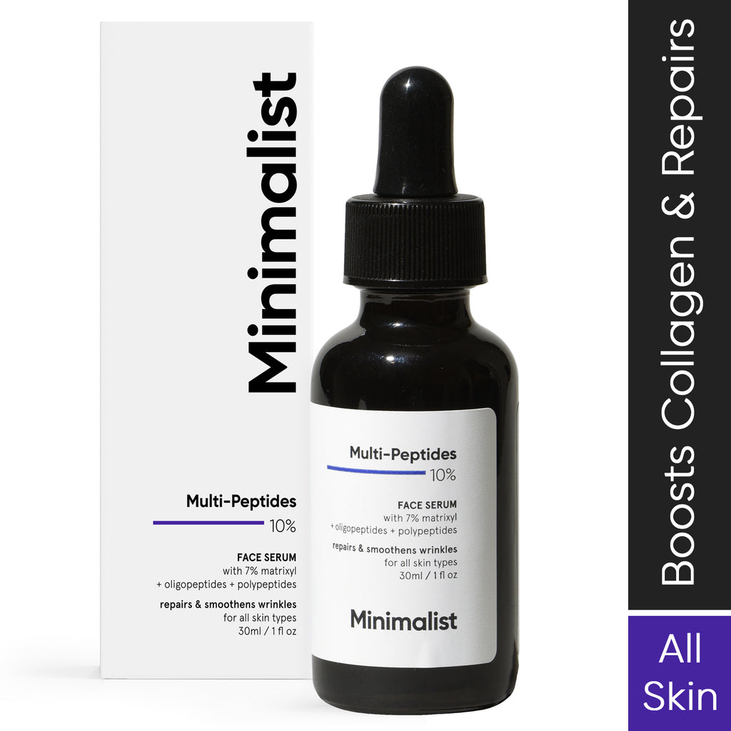 Minimalist Multi-Peptides 10% Face Serum