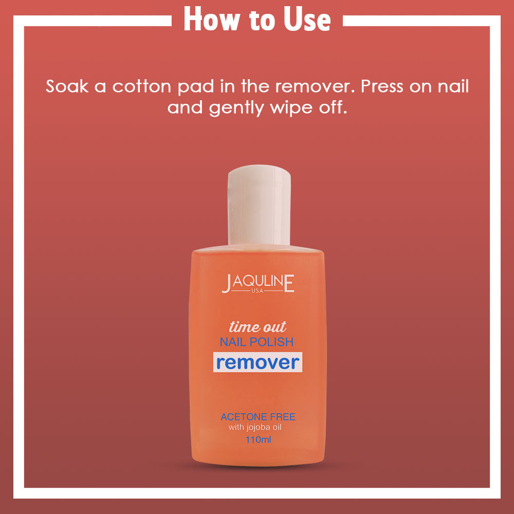 Time Out Nail Polish Remover 110ml