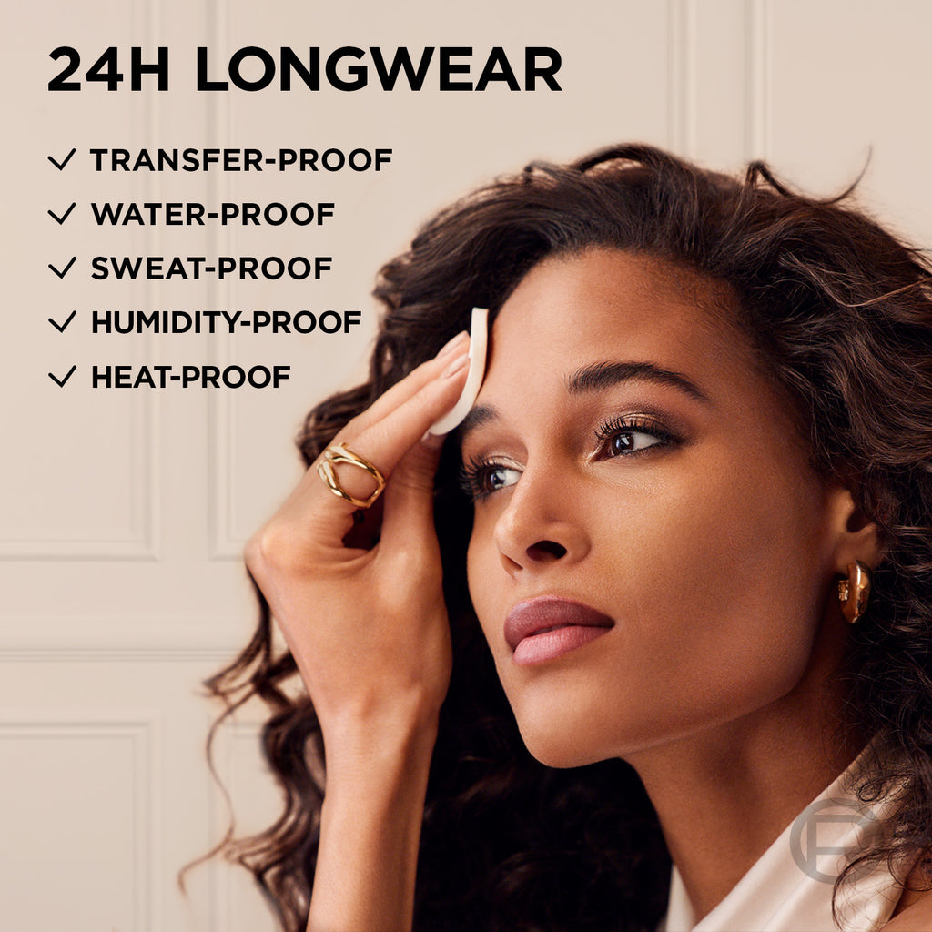 L’Oréal Paris Infallible 24H Fresh Wear Foundation in a Powder, Transferproof, Hazelnut 330, 9g
