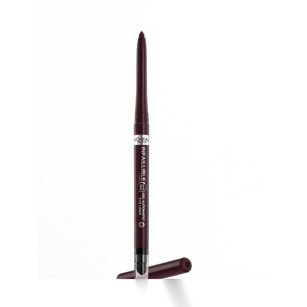 L'Oreal Paris INFAILLIBLE GRIP Upto 36H Gel Automatic Eye Liner -004 Brown Denim