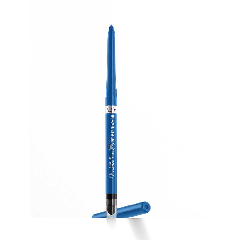 L'Oreal Paris INFAILLIBLE GRIP Upto 36H Gel Automatic Eye Liner -006 Electric Blue