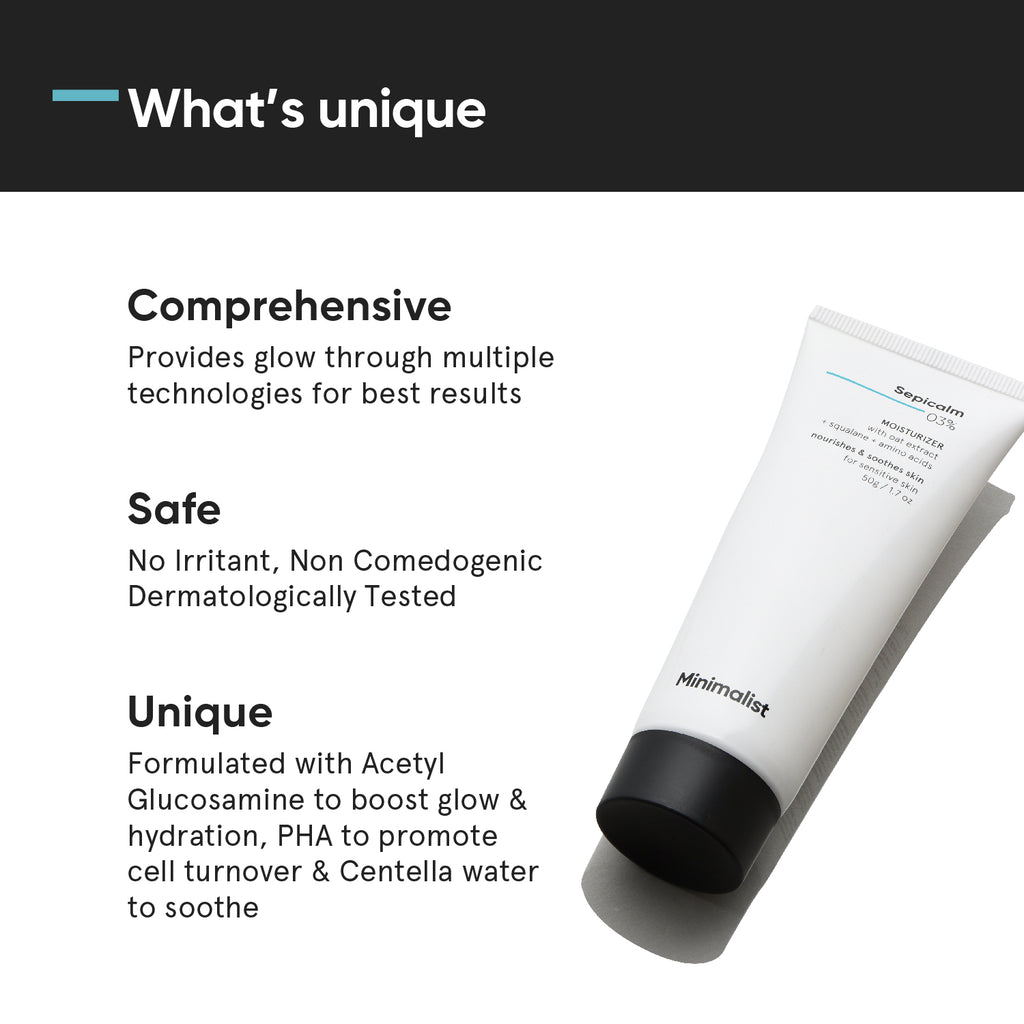 Minimalist Sepicalm 03% Moisturizer