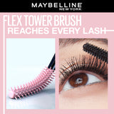 Maybelline New York Lash Sensational Sky High Waterproof Mascara, Lengthening & Volumizing Mascara With Bamboo Extract & Fibres, Very Black, 6ml