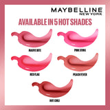 Maybelline New York Lifter Plump - Plumping Lip Gloss, Hot Chili, 5ml