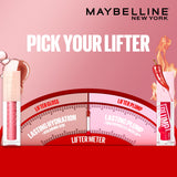 Maybelline New York Lifter Plump - Plumping Lip Gloss, Hot Chili, 5ml