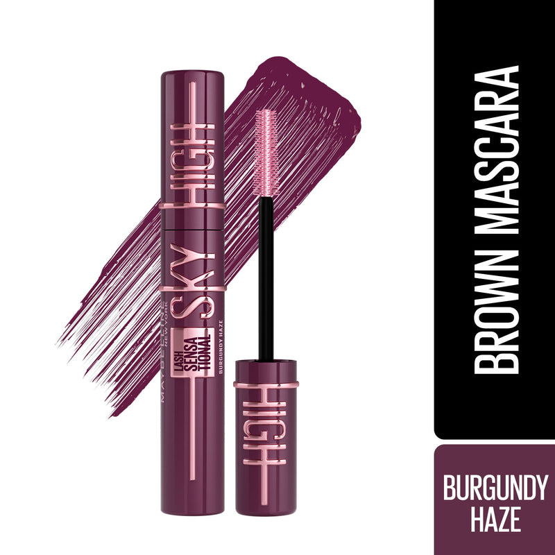 Maybelline New York Sky High Easy Wash Mascara, Burgundy Haze, 7.2ml