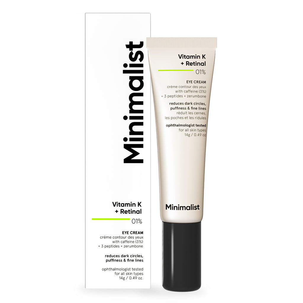 Minimalist Vitamin K + Retinal 01% Eye Cream