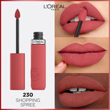 L’Oréal Paris Infallible Matte Resistance Liquid Lipstick, Shopping Spree 230, 5 ml