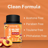 Jaquline USA Dip N' Clean NailPolish Remover 80ml- Peach