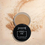 JAQULINE USA Pro Fix Finishing Loose Powder | Oil Control Matte Finish | Blurs Pores & Sets Makeup | Lightweight, Long Lasting- Beige (15g)