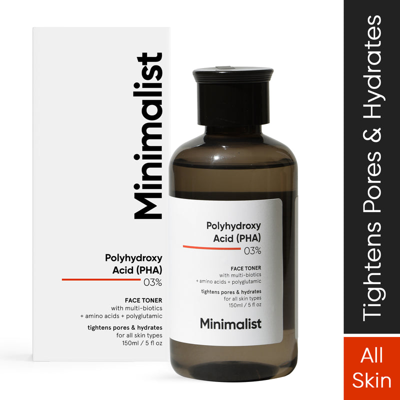 Minimalist Polyhydroxy Acid (PHA) 03% Face Toner