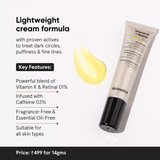 Minimalist Vitamin K + Retinal 01% Eye Cream