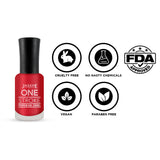 One Stroke Premium Nail Enamel Rose Garden # J06 8ML