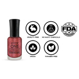 One Stroke Premium Nail Enamel Heat Wave $ J16 8ML