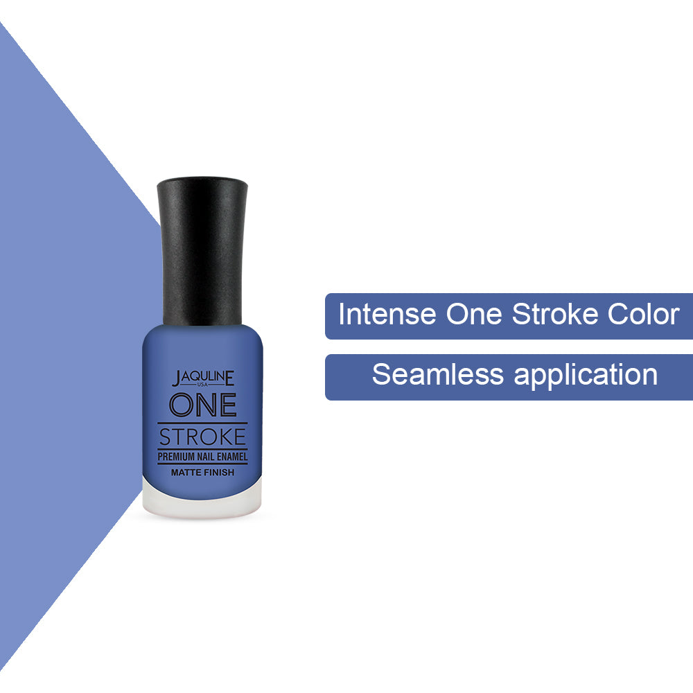 One Stroke Premium Nail Enamel Purple Heart $ J21 8ML