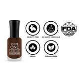 One Stroke Premium Nail Enamel Hot Fudge $ J27 8ML