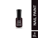 One Stroke Premium Nail Enamel Maroon Martini J56 8ml