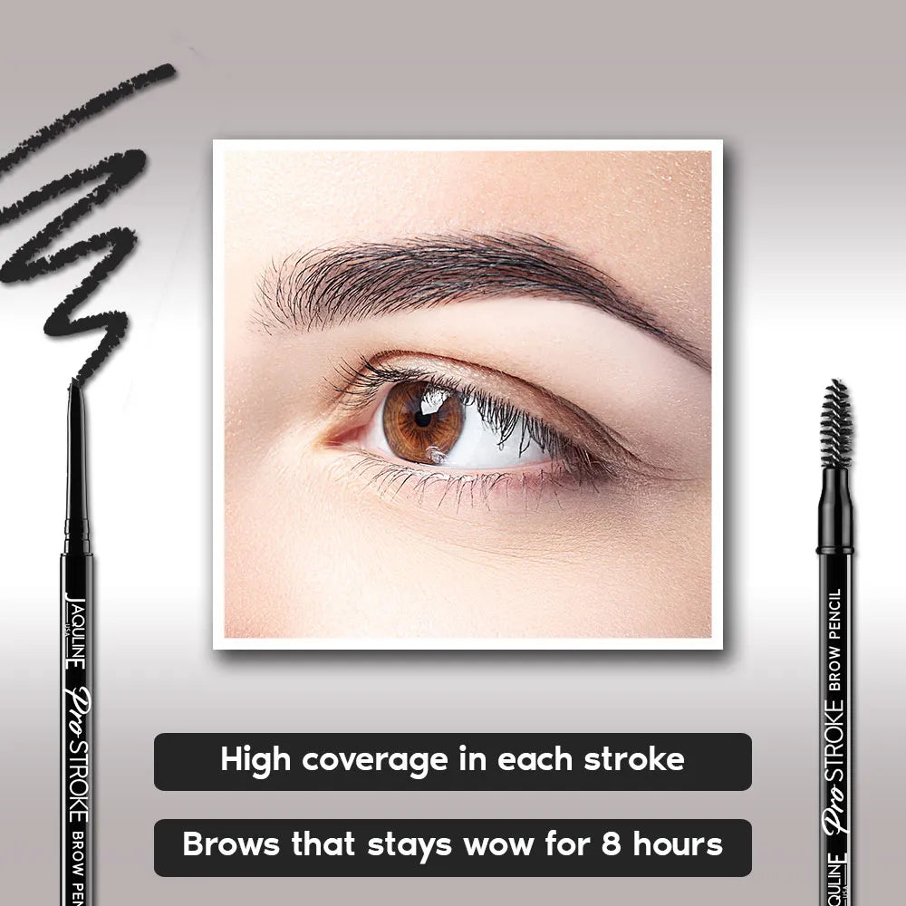 Jaquline Pro Stroke Eyebrow Pencil0.35gm