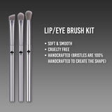 Jaquline USA Lip/Eye Brushkit