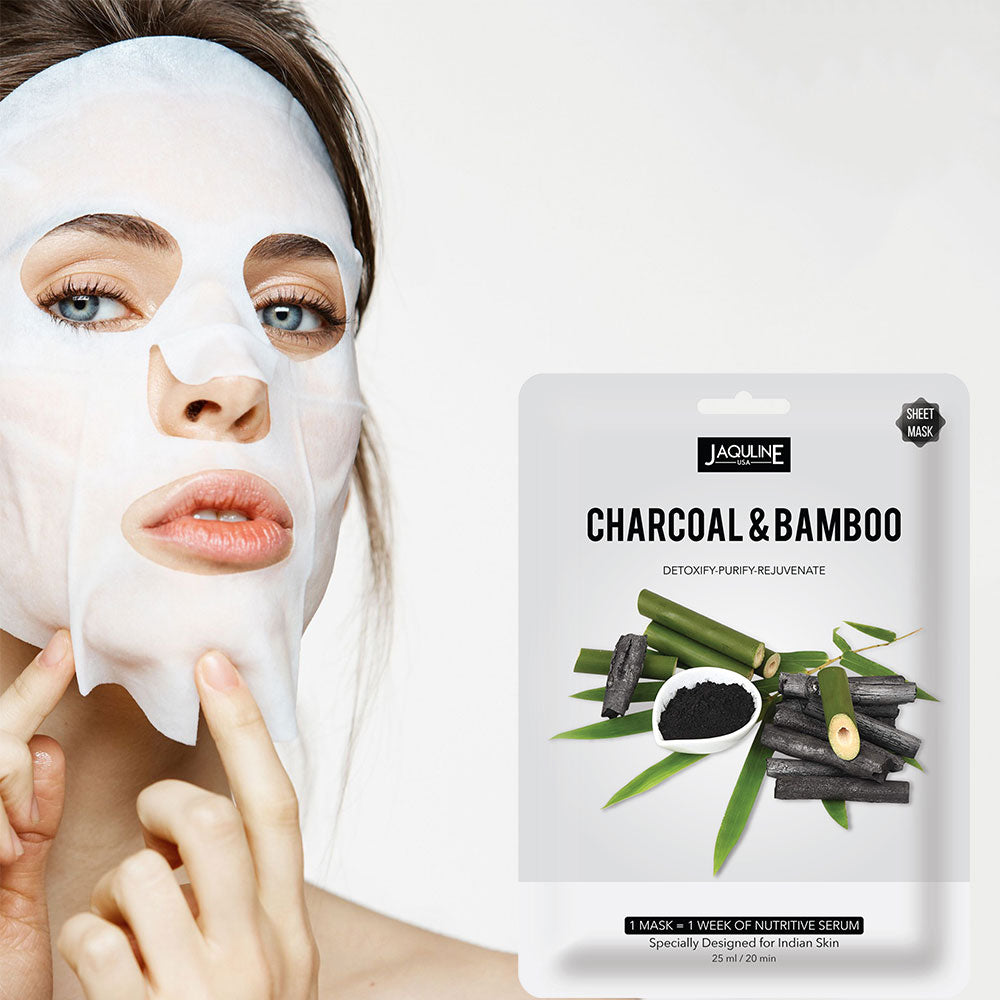 Charcoal & Bamboo Sheet Mask