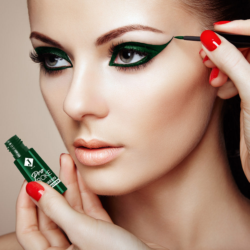 Green liquid discount eyeliner