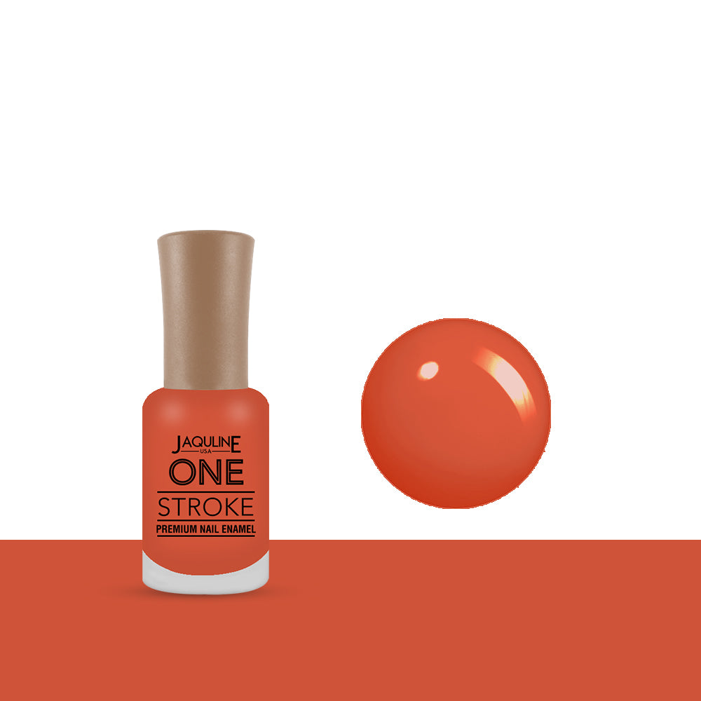 One Stroke Premium Nail Enamel One Stroke Peach Blush #J62 8ml