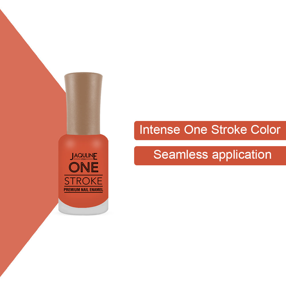 One Stroke Premium Nail Enamel One Stroke Peach Blush #J62 8ml