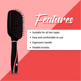 Jaquline USA PADDLE BRUSH MEDIUM (TREND)