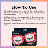 Jaquline USA FalseEyelash(Party)witheyelashglue