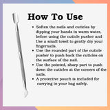 Jaquline USA Nail Pusher & Cuticle remover