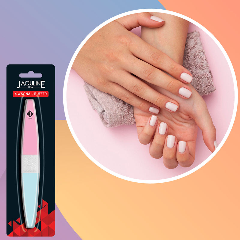 Jaquline USA 4 Way Nail Buffer