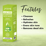 JUSA Aloe vera  Foaming facewash 150ml