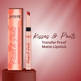 Jaquline USA Kisses & Pouts Matte Lipstick Surprise Kiss 03 (1.4gm)