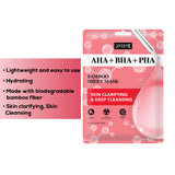 Jaquline USA AHA+BHA+PHA Sheet Mask