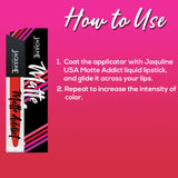 Jaquline USA Matte Addict Matte Liquid Lipstick Showstopper 01