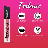 Jaquline USA Matte Addict Matte Liquid Lipstick Seductress 03