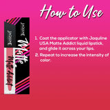 Jaquline USA Matte Addict Matte Liquid Lipstick Seductress 03