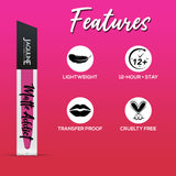 Jaquline USA Matte Addict Matte Liquid Lipstick Bombshell 11