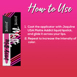 Jaquline USA Matte Addict Matte Liquid Lipstick Bombshell 11