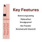 Jaquline USA Kisses & Pouts Matte Lipstick Steamy Kiss09 (1.4gm)