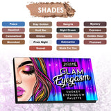 Jaquline USA Glam Eyegasm Smokey Eyeshadow palette