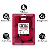 Jaquline USA Superfood Sheet Mask: Beetroot
