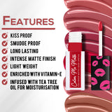 Color Me Matte Liquid Lipstick: Crimson Red