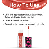 Color Me Matte Liquid Lipstick: Spice Orange