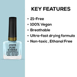 Jaquline USA Pure Stroke Nail Enamel: Angelic