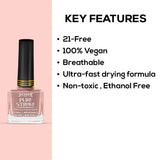 Jaquline USA Pure Stroke Nail Enamel: Divine