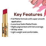 Matte Amour Matte Lipstick: Sensuous 08