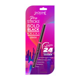 Jaquline USA 24Hrs Kajal 0.4g & Bold Black Eyeliner 3.5ml Combo