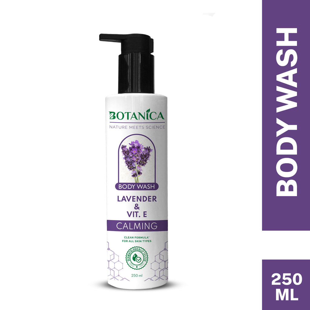Jaquline USA Botanica Vit E Lavender Body Wash 250ml