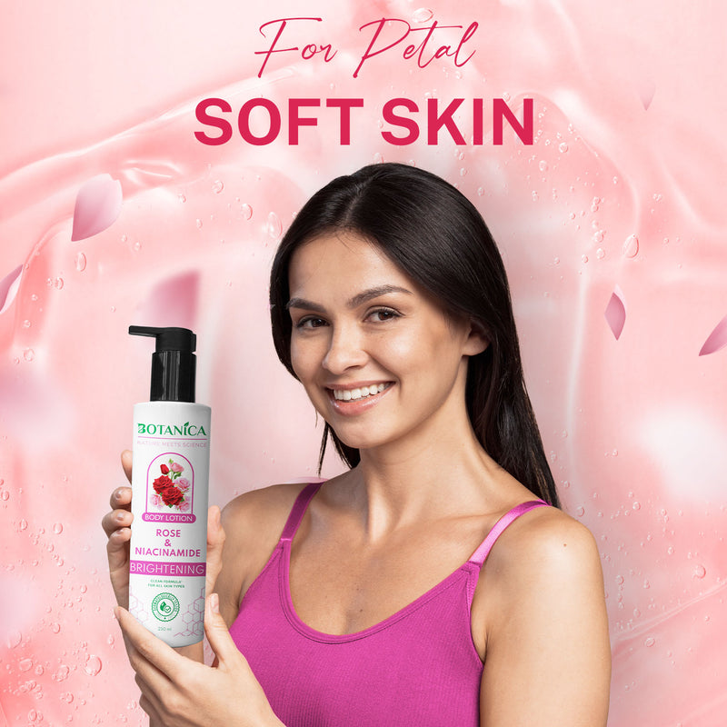 Botanica Rose Niacinamide Body Lotion 250ml